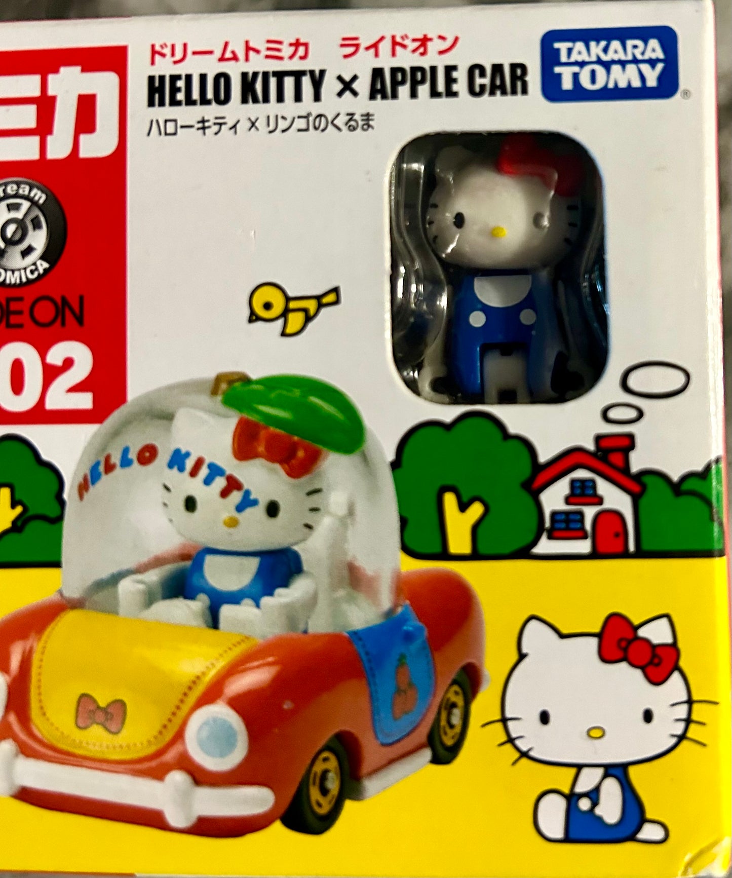Hello Kitty Takara Apple Car Model
