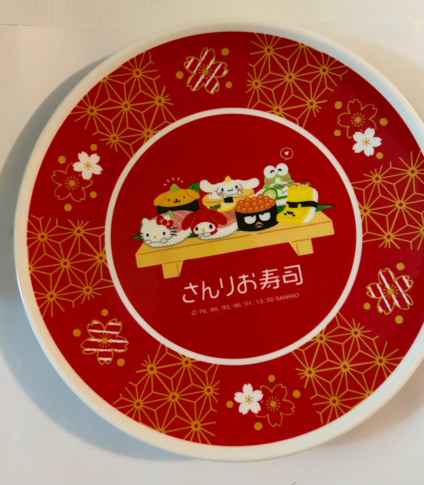 Sanrio Character Sushi Small Melamine Plate