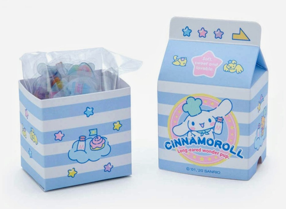 Cinnamoroll Sanrio Milk Carton Sticker Pack NEW