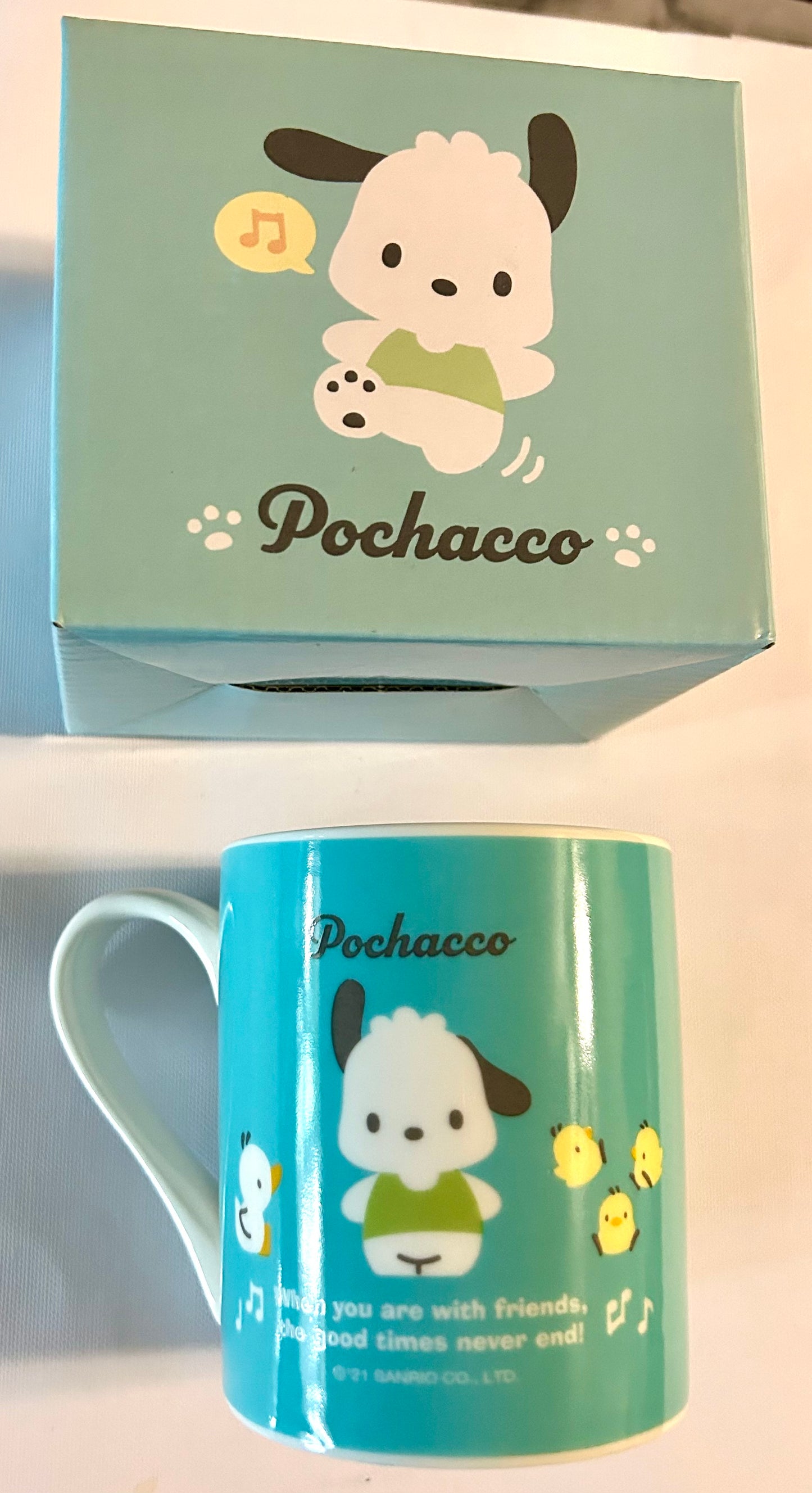 Pochacco Sanrio Mug in Gift Box