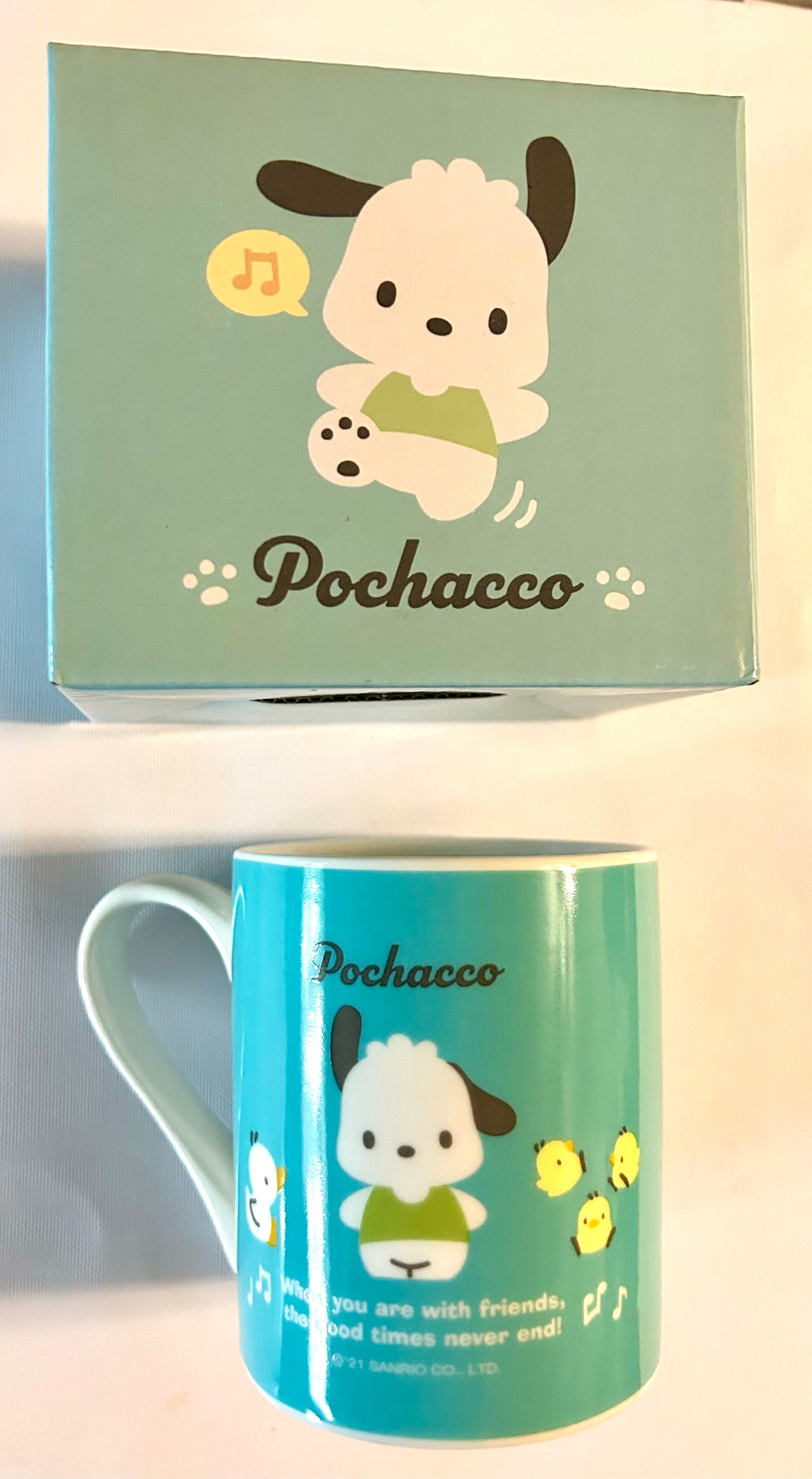 Pochacco Sanrio Mug in Gift Box