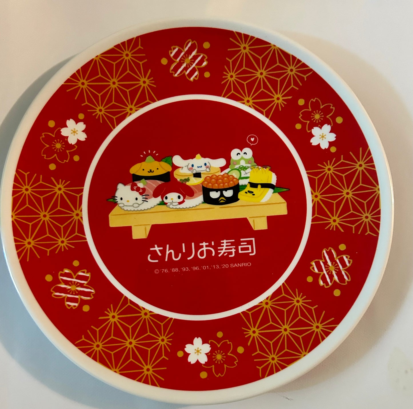 Sanrio Character Sushi Small Melamine Plate