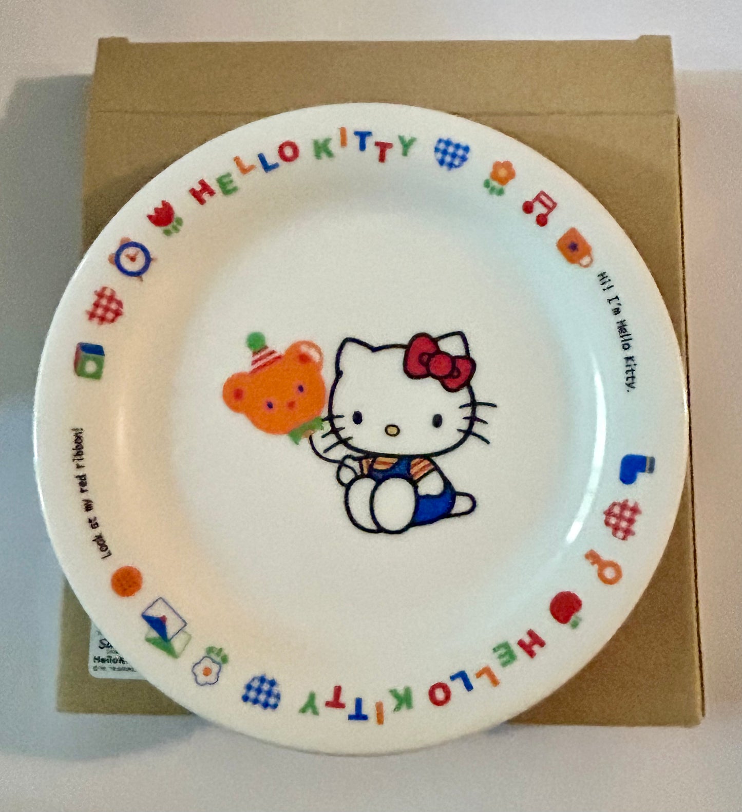 Hello Kitty and Cheery Chums Mini Porcelain Plate