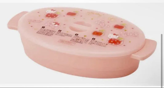 Hello Kitty Sanrio Microwave Omelet Maker 8.3” x 4.5” x 1.8”