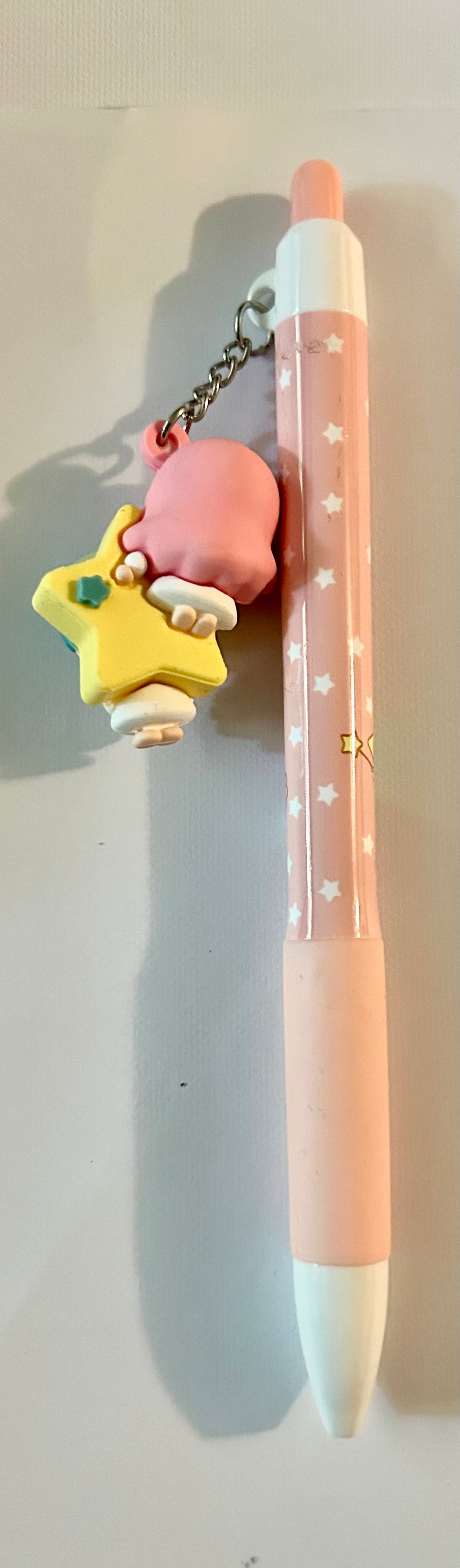 Little Twin Stars Sanrio Ball Point Pen With Mascot