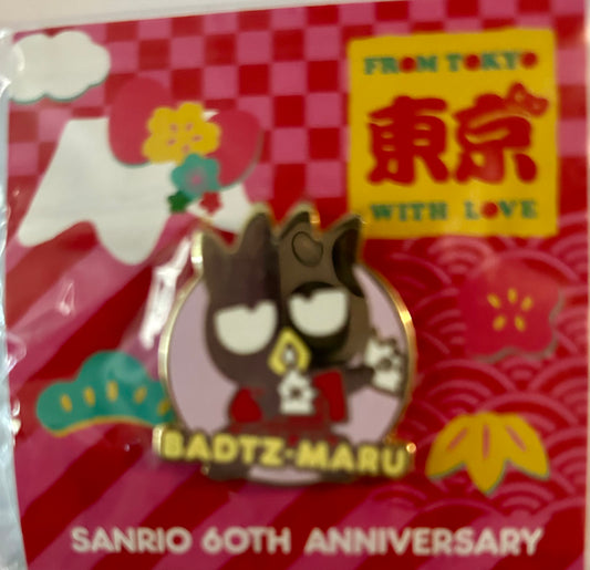 Badtz Maru Sanrio 60th Anniversary Lapel Pin