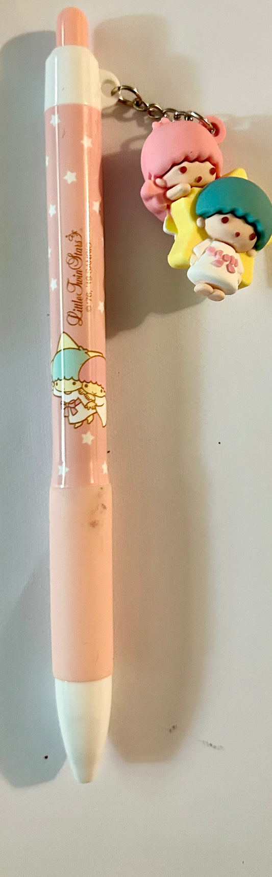 Little Twin Stars Sanrio Ball Point Pen With Mascot
