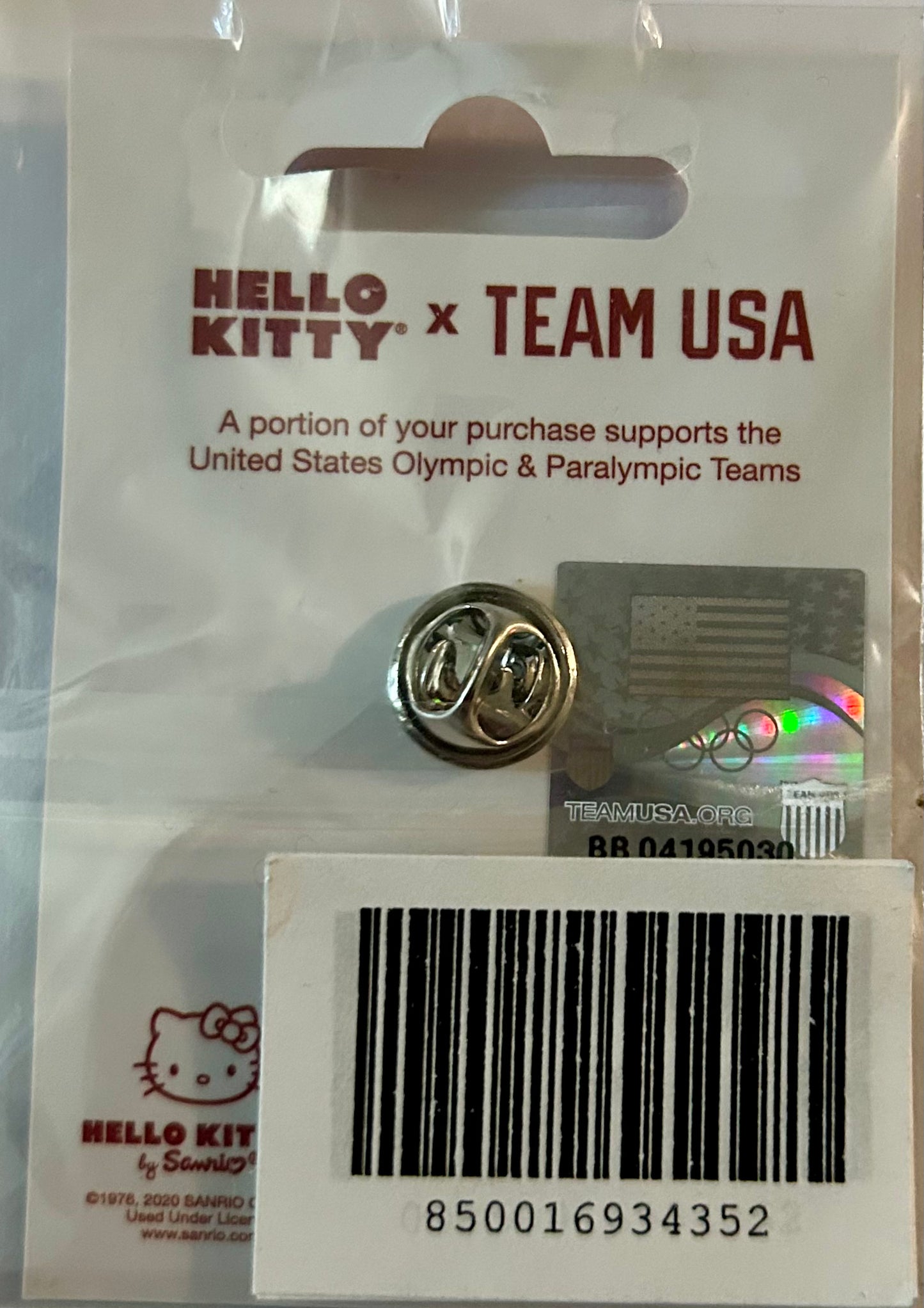 Olympics 2020 Team USA Lapel Pin