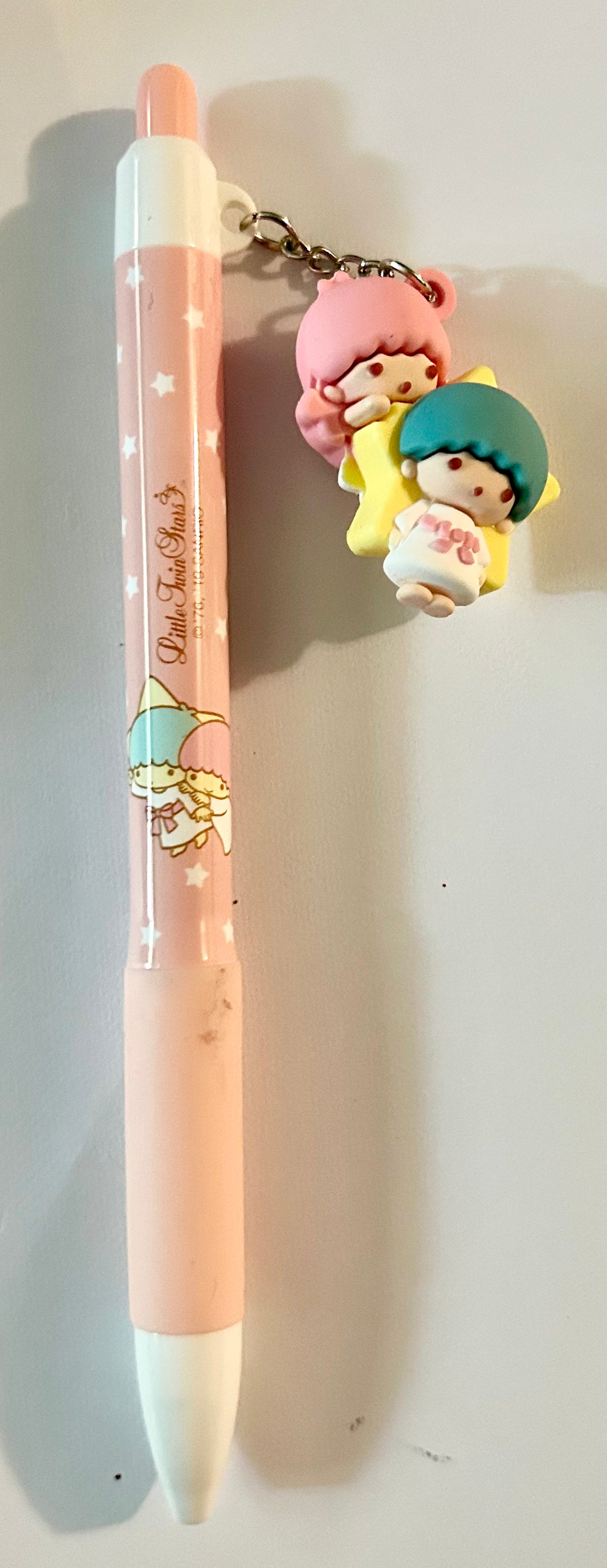 Little Twin Stars Sanrio Ball Point Pen With Mascot