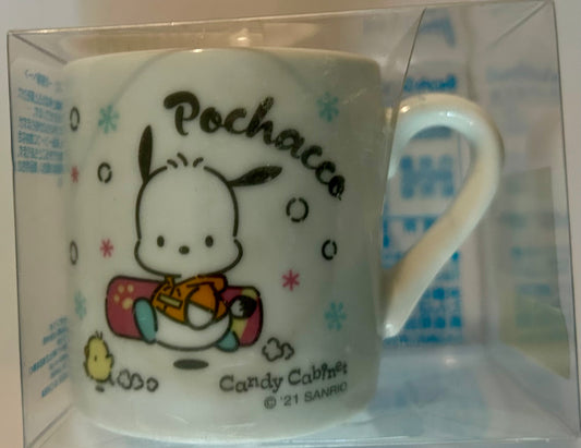 Pochacco Sanrio Mini Porcelain Mug with Candy
