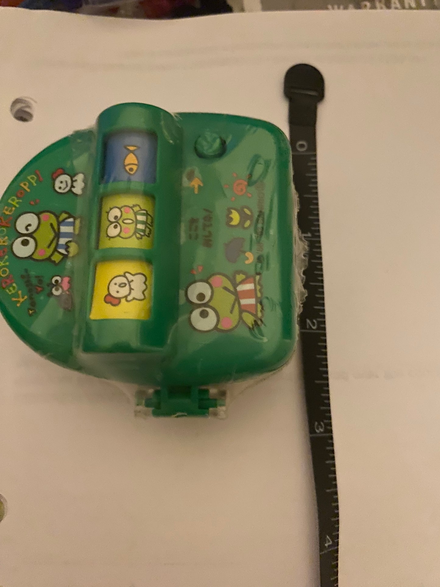 Keroppi Sanrio Slot Machine Gum 1994 Vintage (In original packaging)