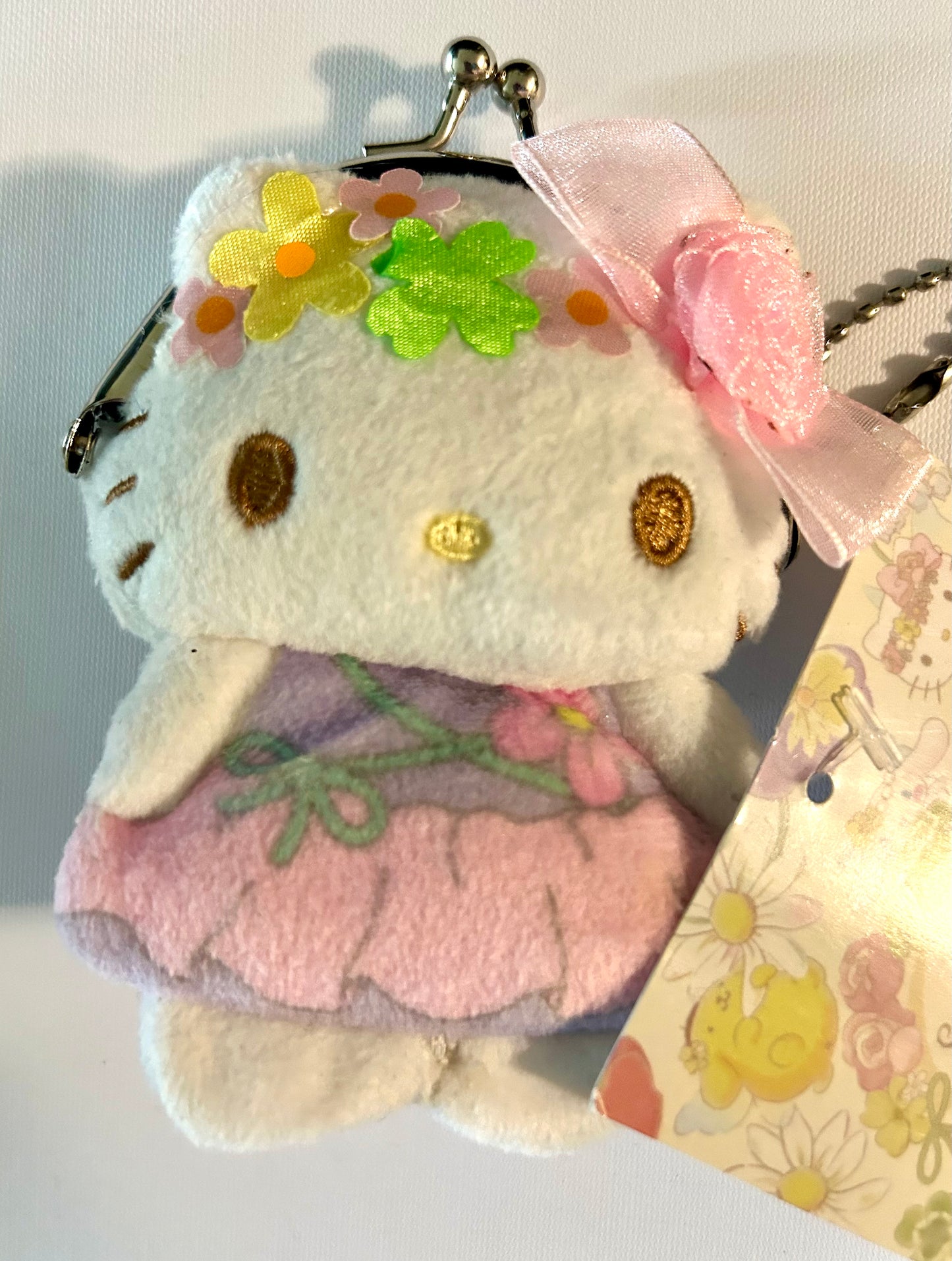 Hello Kitty Small Coin Purse with kiss lock Clasp