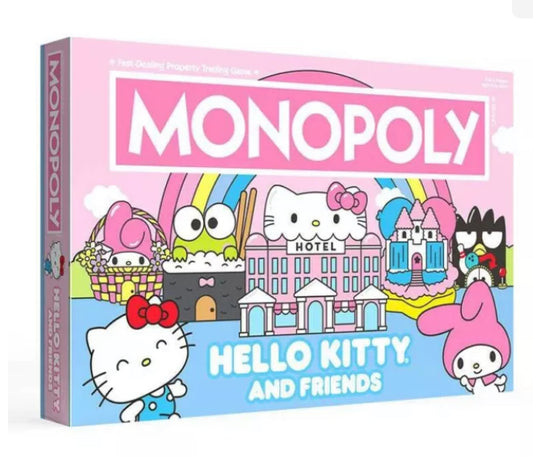 Hello Kitty and Friends Monopoly NEW
