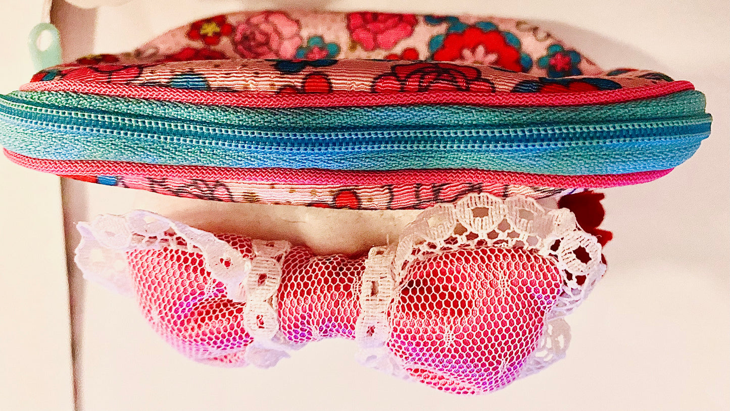 Hello Kitty Sanrio Kimono Cloth Pouch NEW