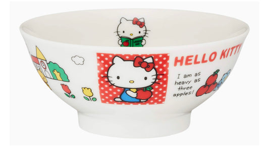 Hello Kitty Porcelain Rice Bowl (Apples)