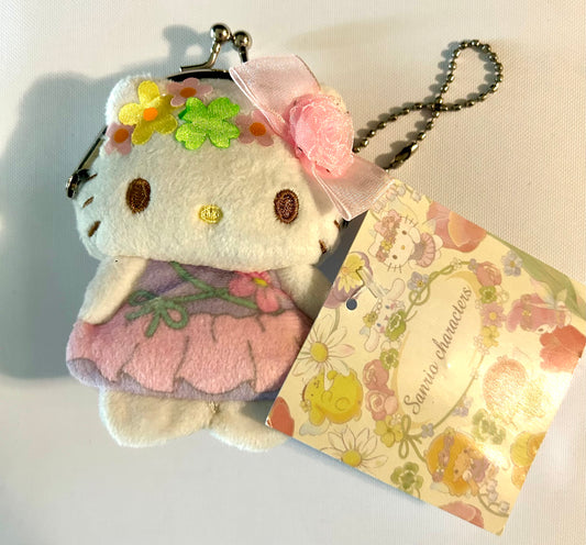 Hello Kitty Small Coin Purse with kiss lock Clasp