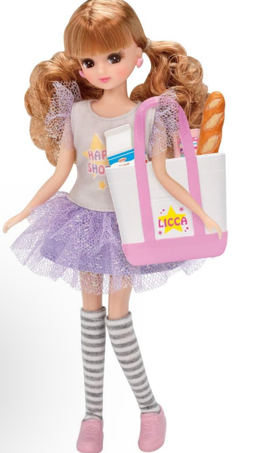 Licca Chan Doll Shopping with Accessories Imported From Japan