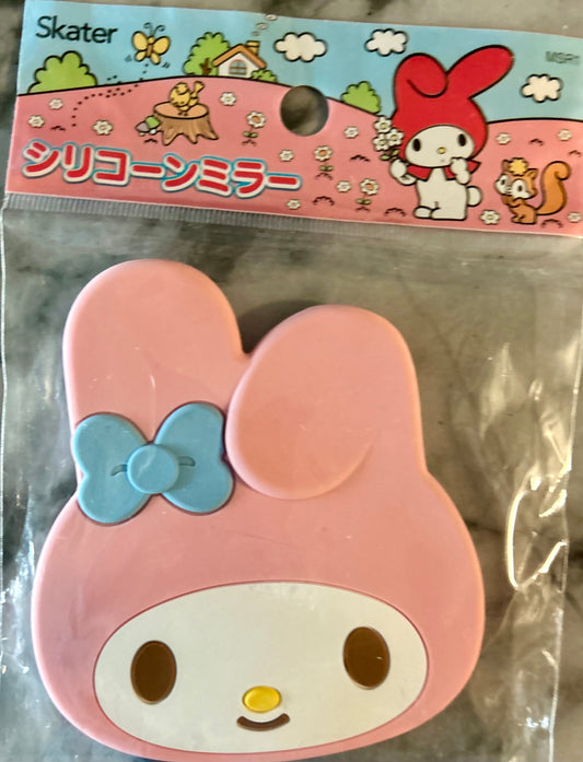My Melody Sanrio Face Pocket Mirror NEW
