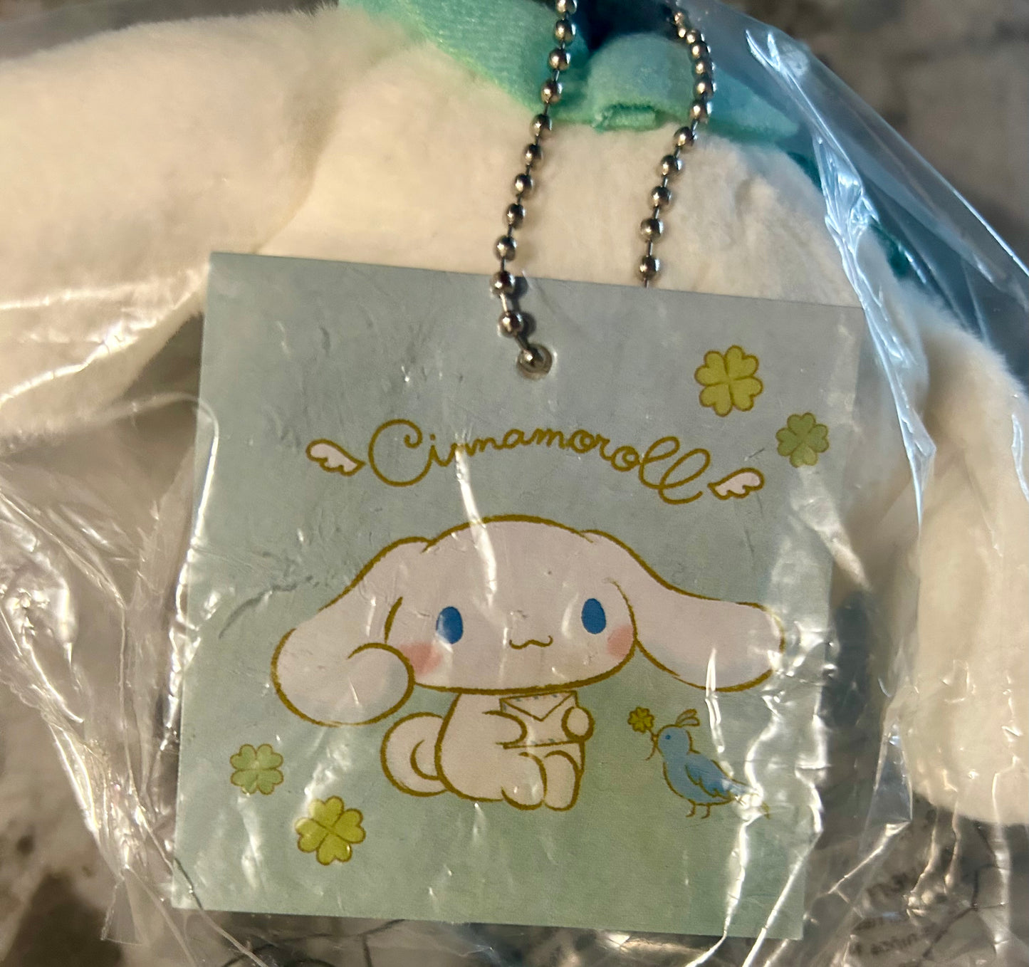Cinnamoroll Sanrio Leprechaun Small Plush Mascot