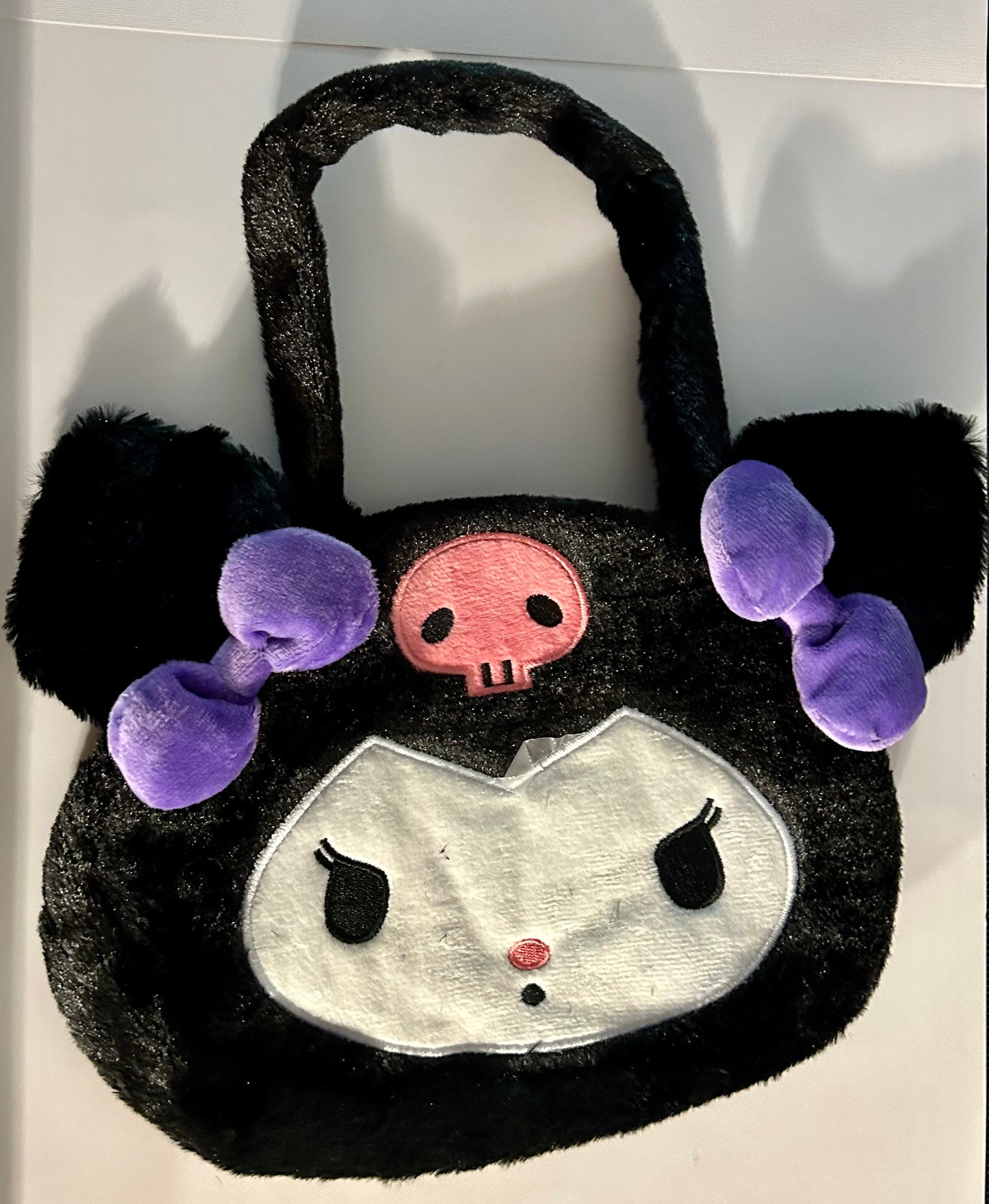 Kuromi Sanrio Plush Tote NEW