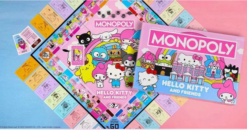 Hello Kitty and Friends Monopoly NEW