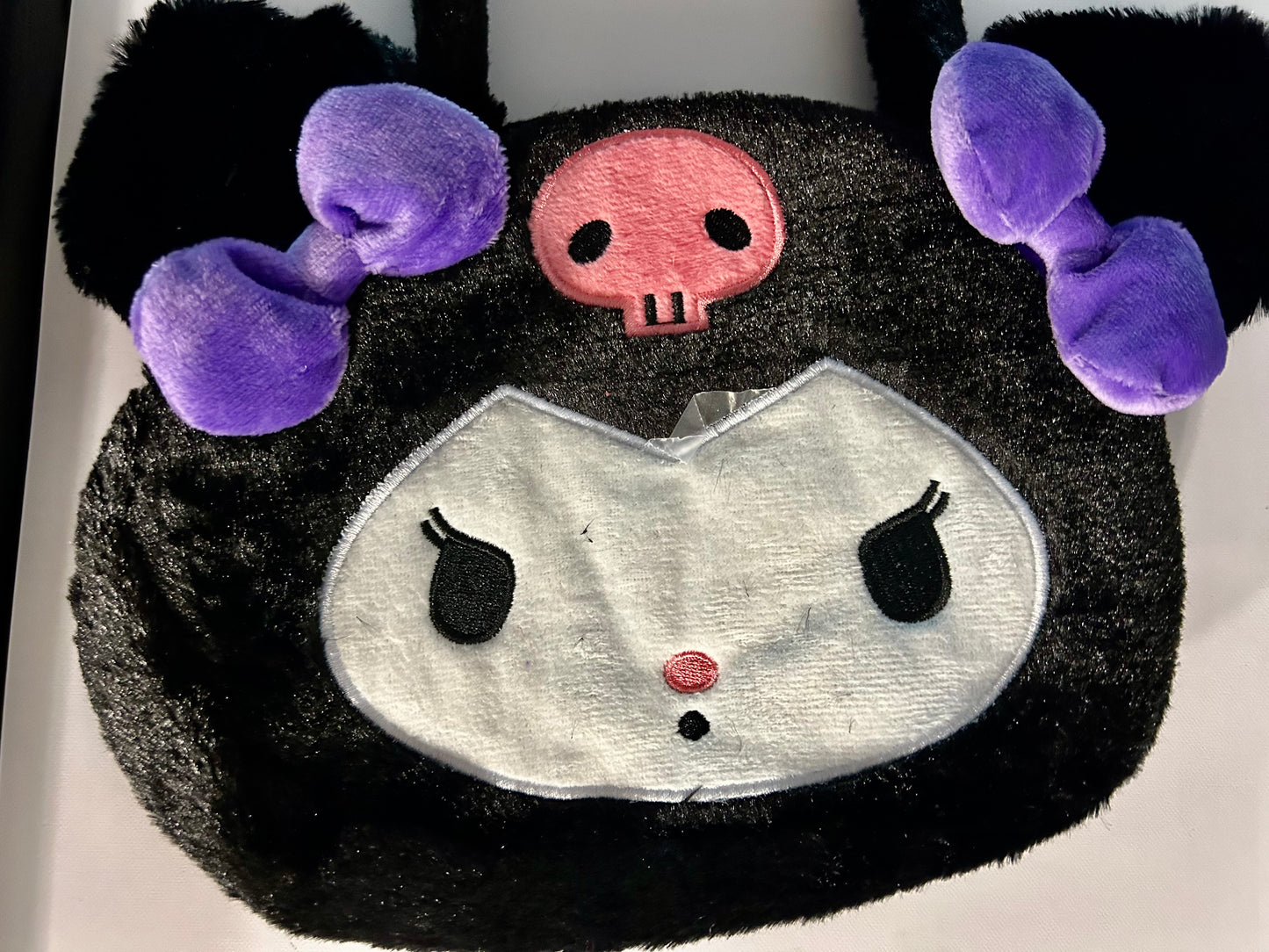 Kuromi Sanrio Plush Tote NEW