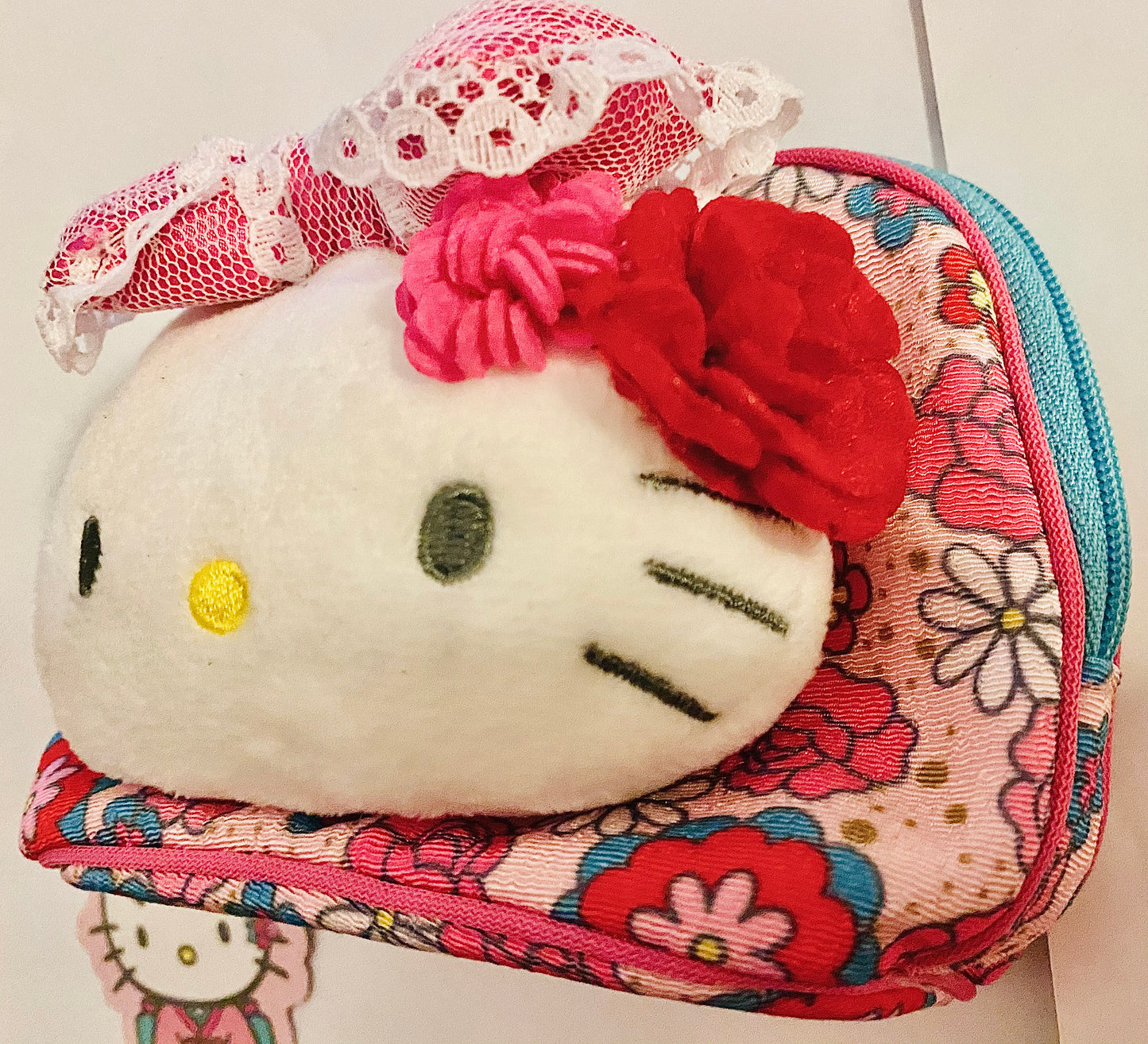 Hello Kitty Sanrio Kimono Cloth Pouch NEW