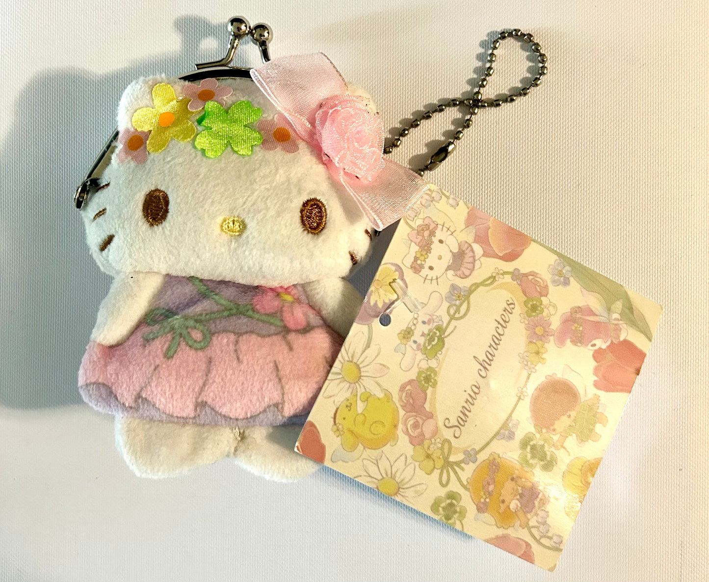 Hello Kitty Small Coin Purse with kiss lock Clasp