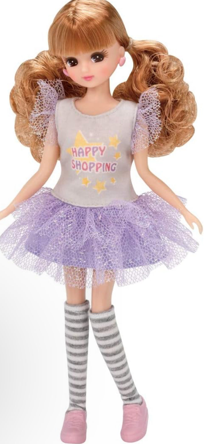 Licca Chan Doll Shopping with Accessories Imported From Japan