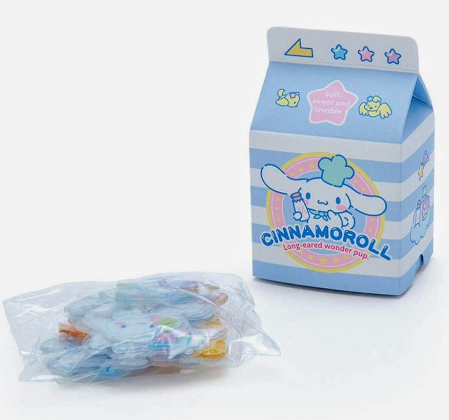 Cinnamoroll Sanrio Milk Carton Sticker Pack NEW