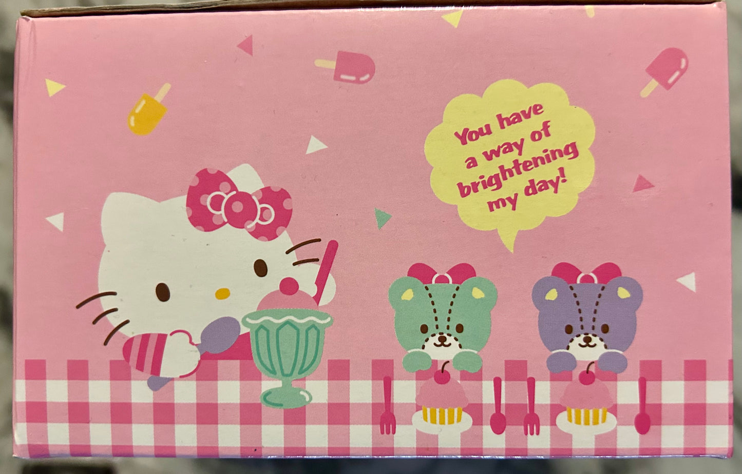 Hello Kitty Sanrio Round Double Layer Case NEW