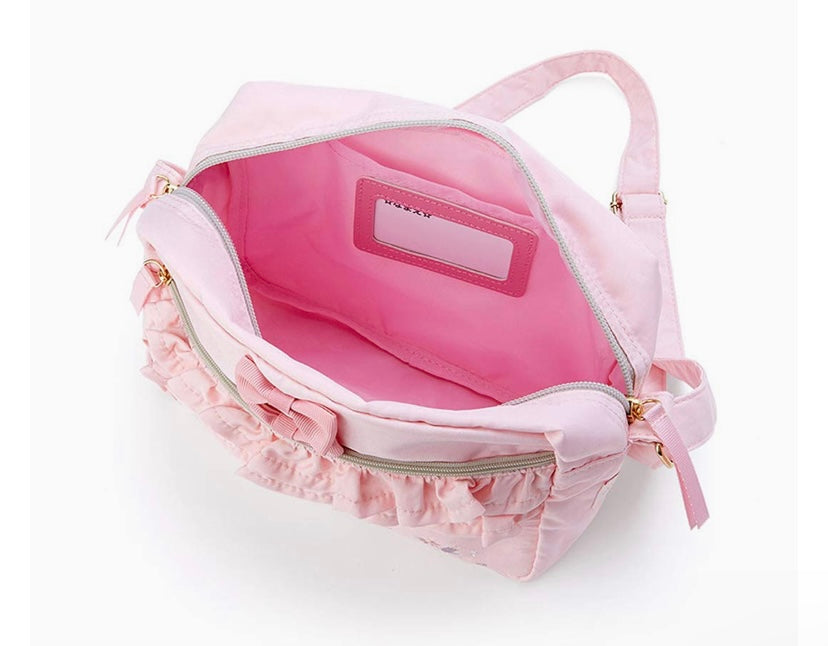 My Melody Sanrio Pink Fringe Fabric Tote NEW