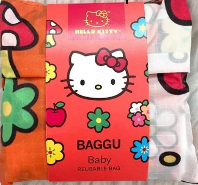 Hello Kitty Baby Baggu Tote NEW